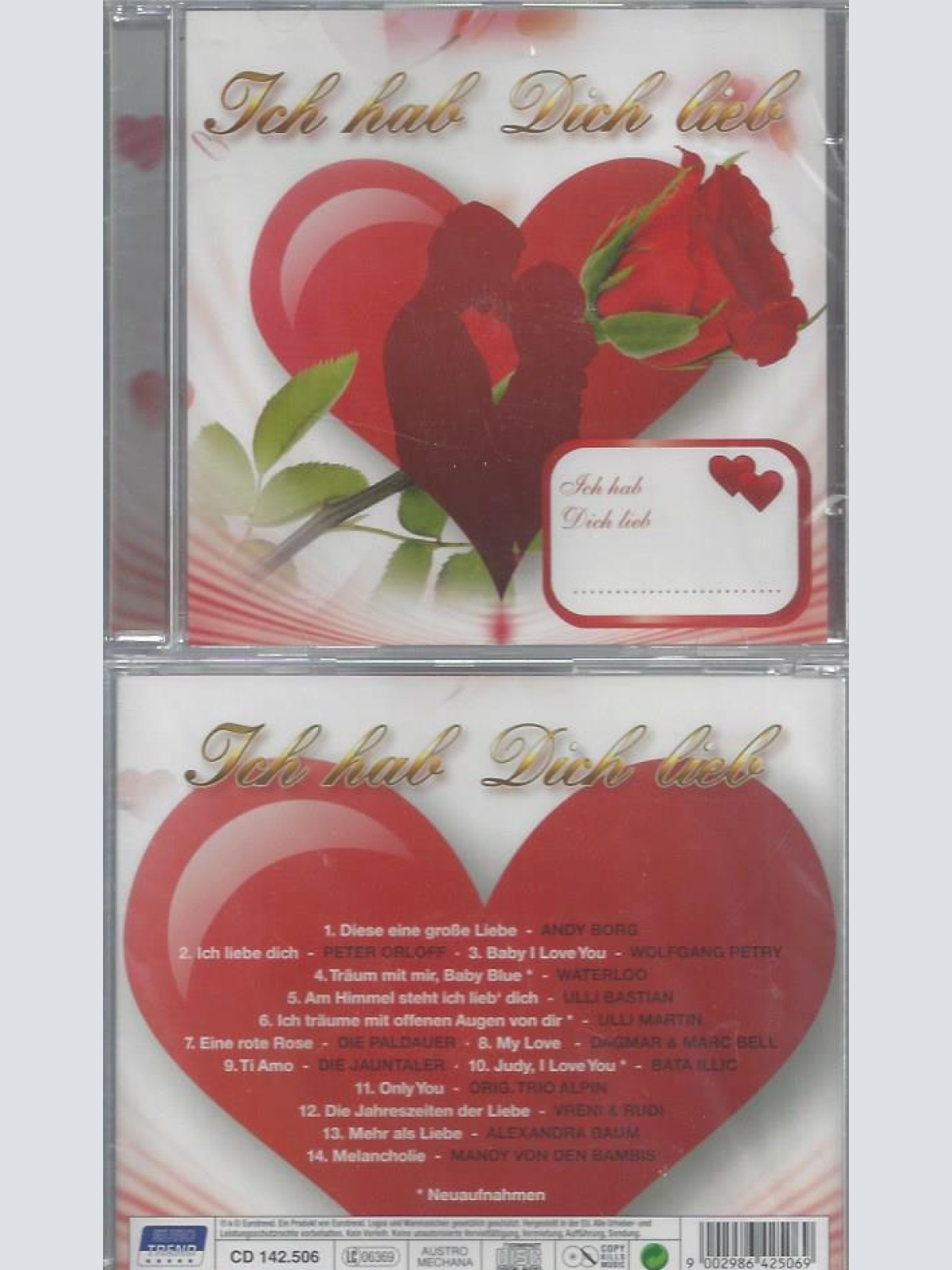 CD--VARIOUS--ICH HAB DICH LIEB