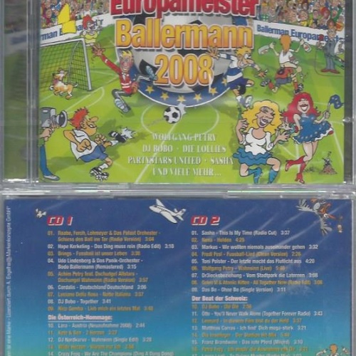CD--VARIOUS--BALLERMANN 6 BALNEARIO PRS.DEN EUROPAMEISTER BALLE | DOPPEL-CD