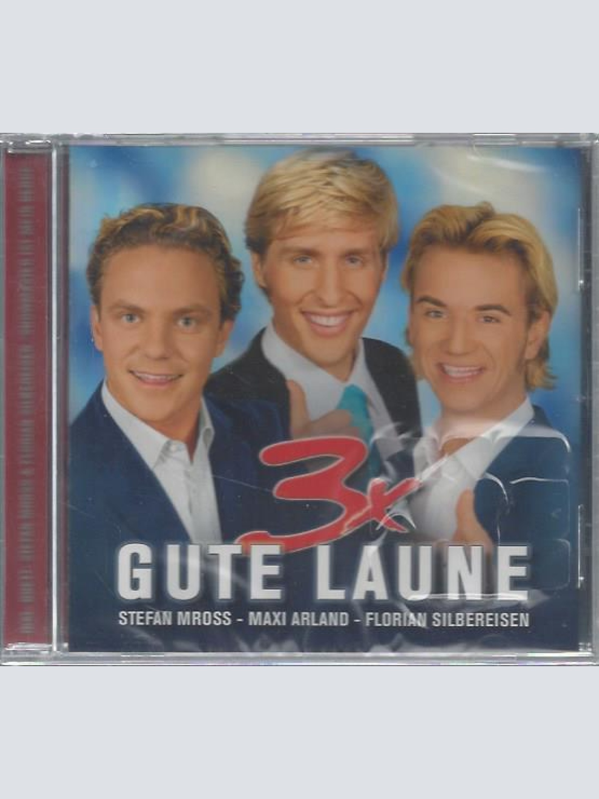 CD--VARIOUS--3 X GUTE LAUNE -SILBEREISEN,ARLAND,MROSS-
