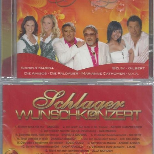 CD--VARIOUS--SCHLAGER WUNSCHKONZERT | DOPPEL-CD