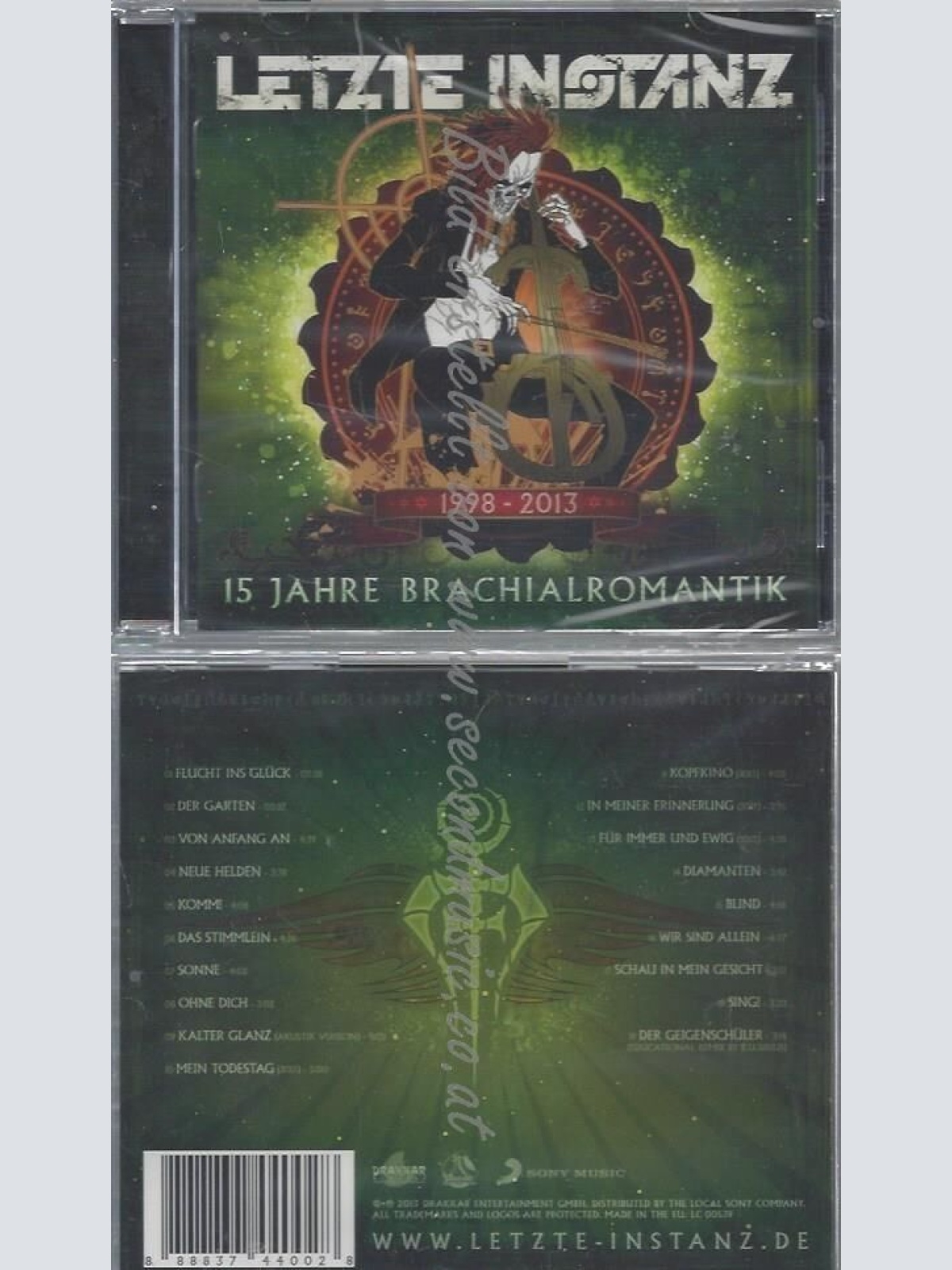 CD--LETZTE INSTANZ--15 JAHRE BRACHIALROMANTIK