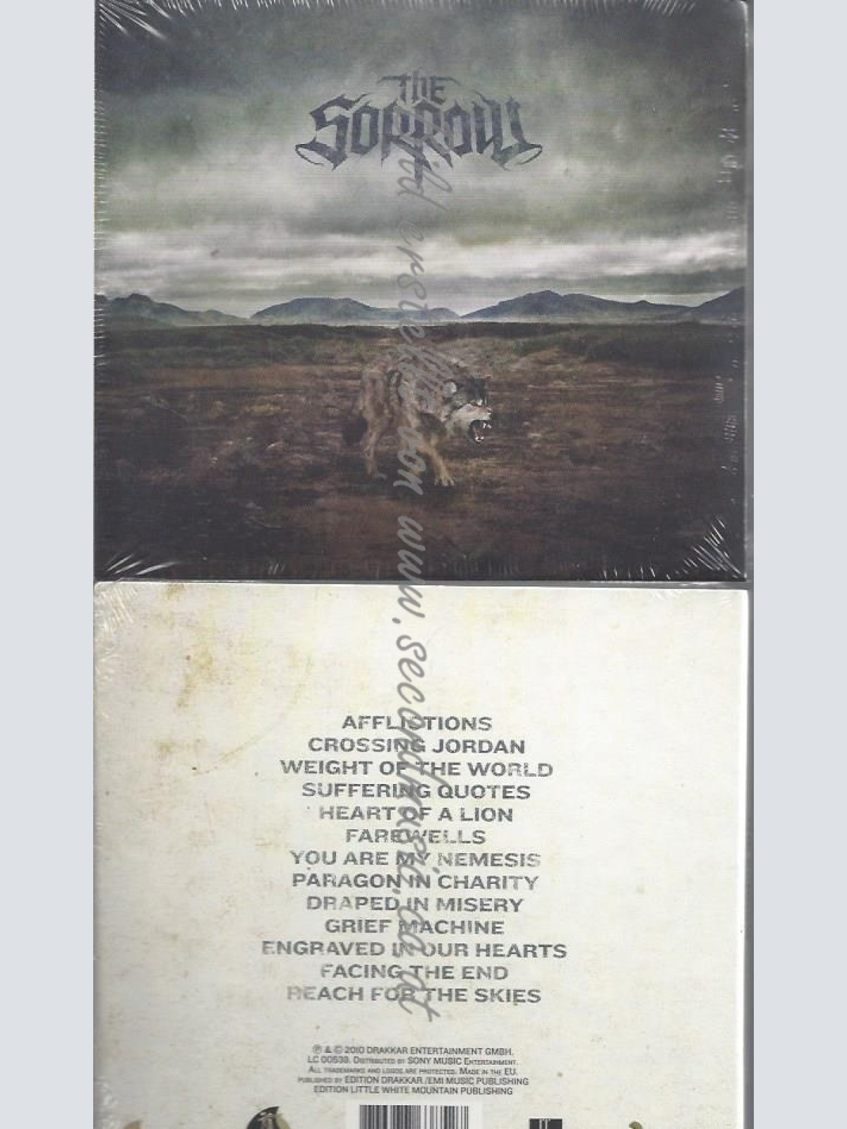 CD--THE SORROW--THE SORROW -DIGIPAK-