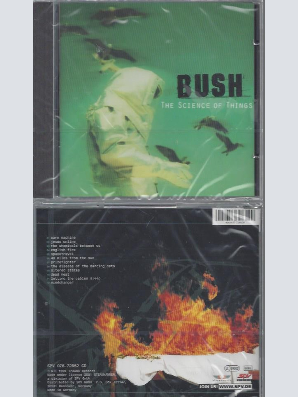 CD--BUSH--THE SCIENCE OF THINGS