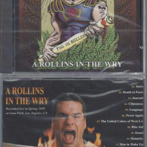 CD--HENRY ROLLINS--A ROLLINS IN THE WRY