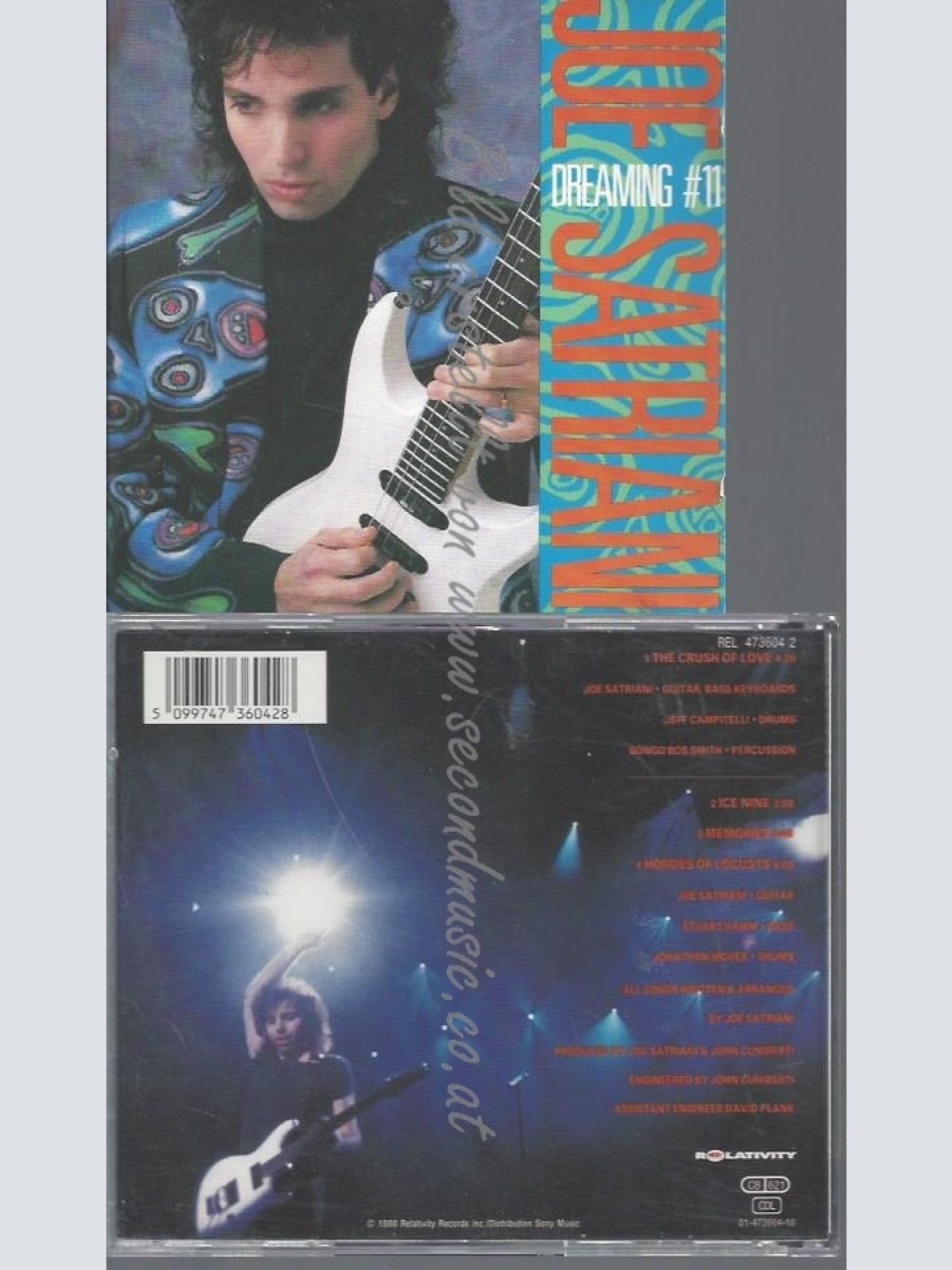 CD--JOE SATRIANI--DREAMING NO.11