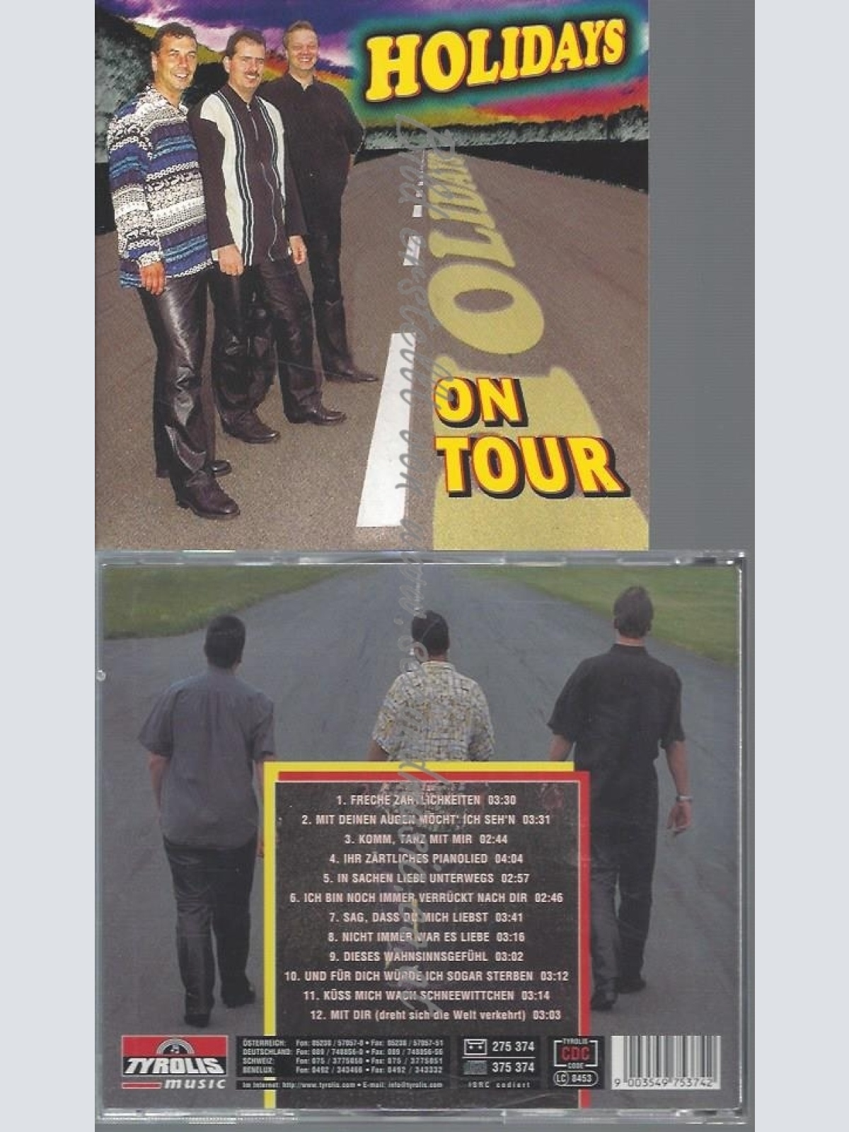 CD--HOLIDAYS--ON TOUR