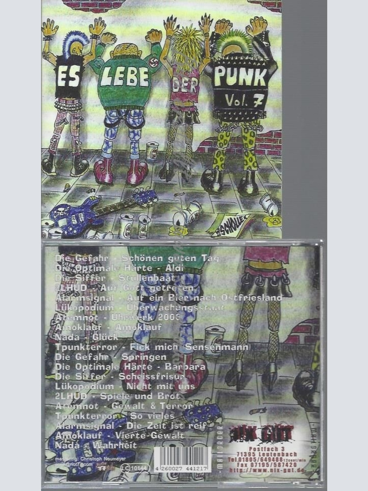 CD--VARIOUS--ES LEBE DER PUNK 7