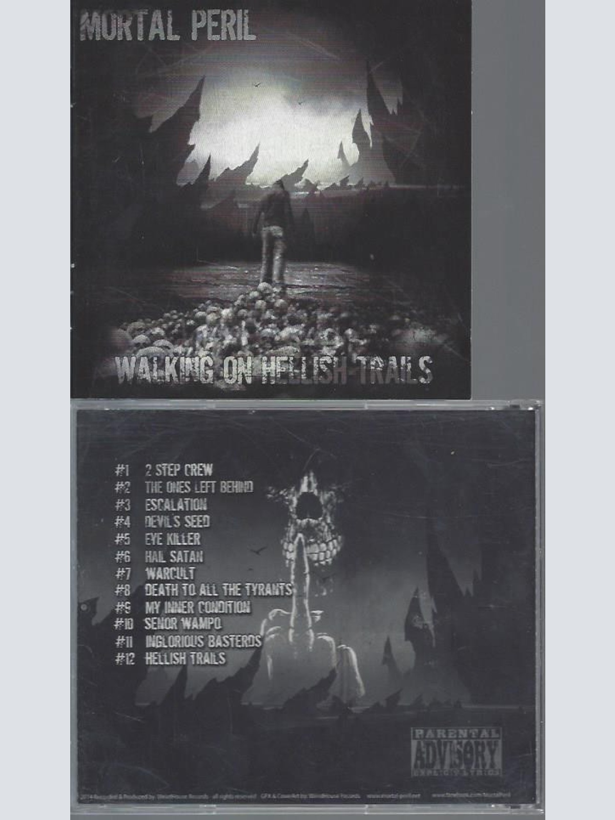 CD- MURTAL PERIL WALKING ON HELLISH TRAILS