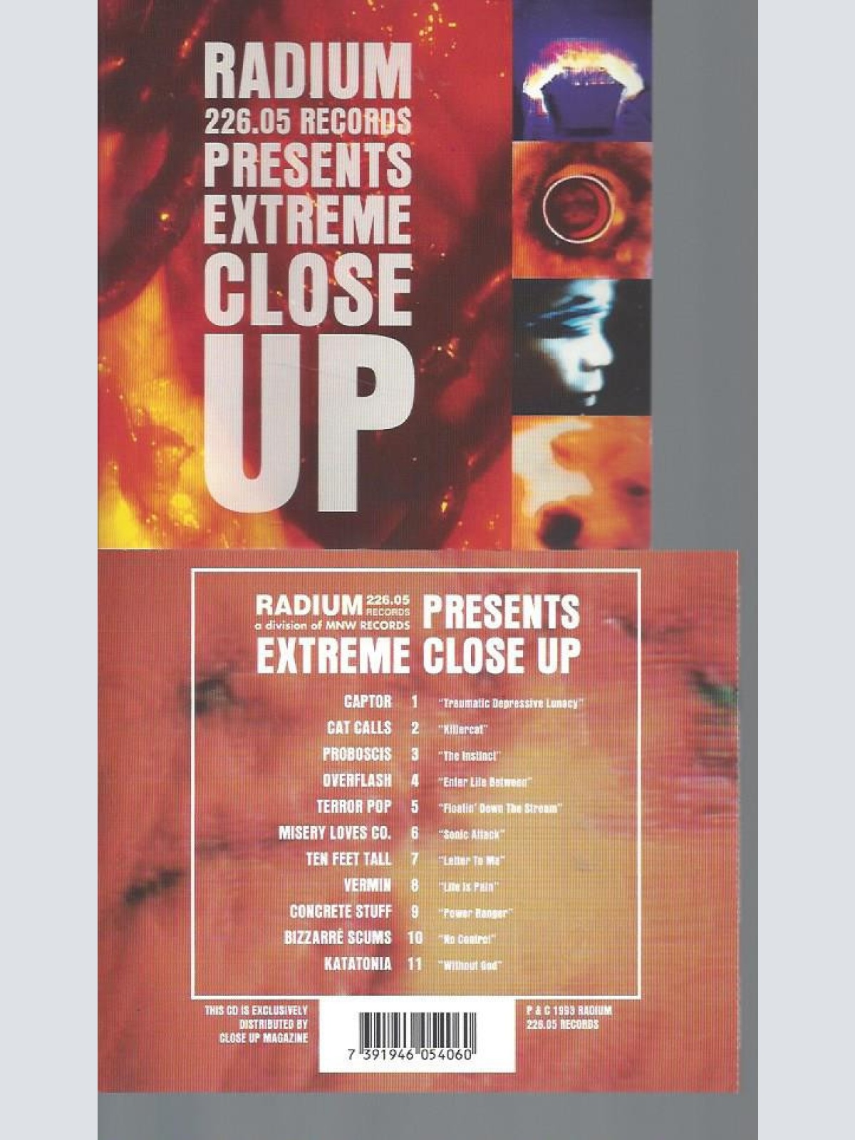 CD-RADIUM PRESENTS EXTREME CLOSE UP--PROMO