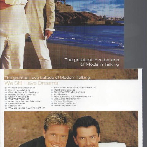 CD-MODERN TALKING WE STILL HAVE DREAMS