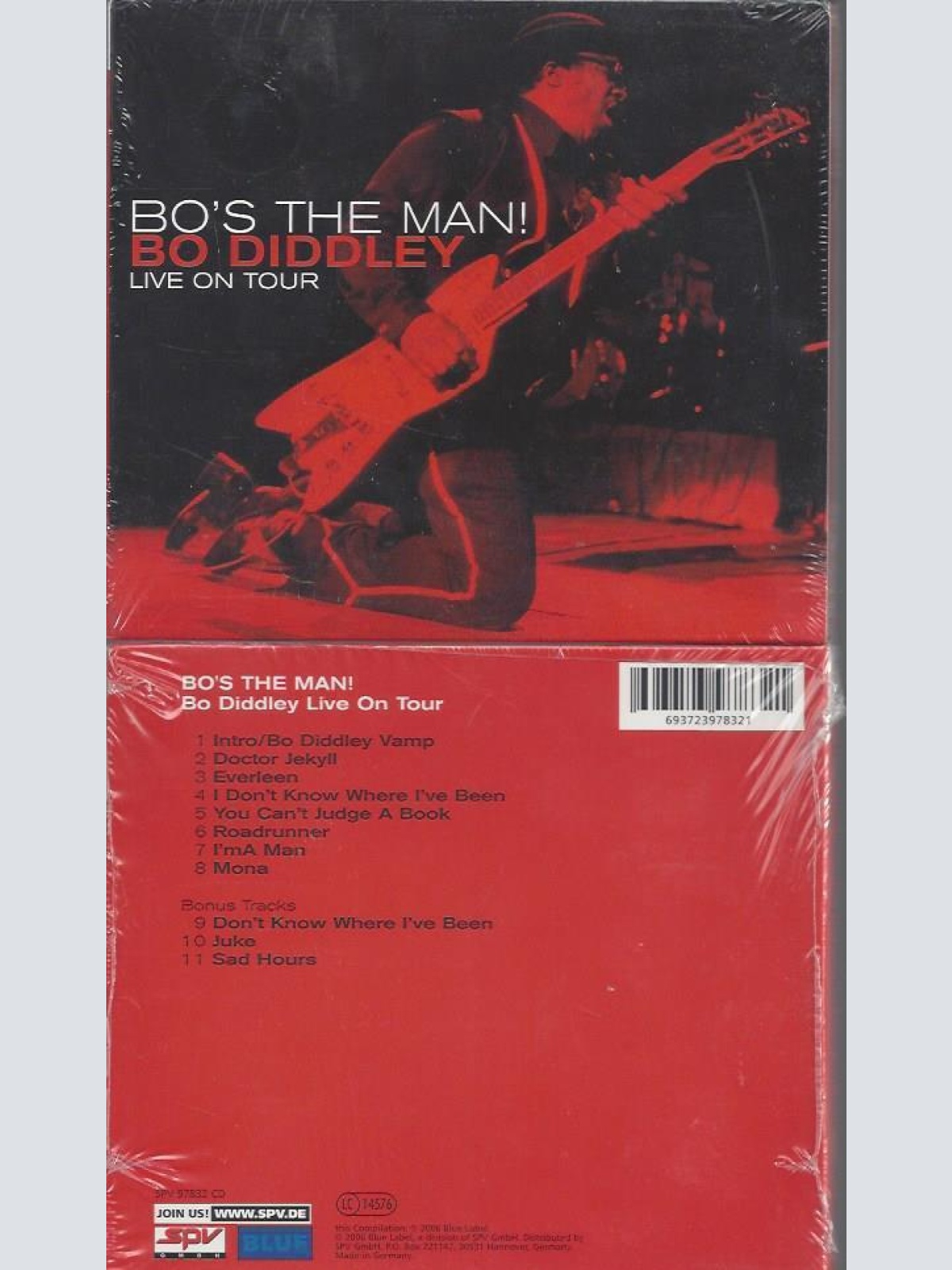 CD--BO DIDDLEY--BO'S THE MAN