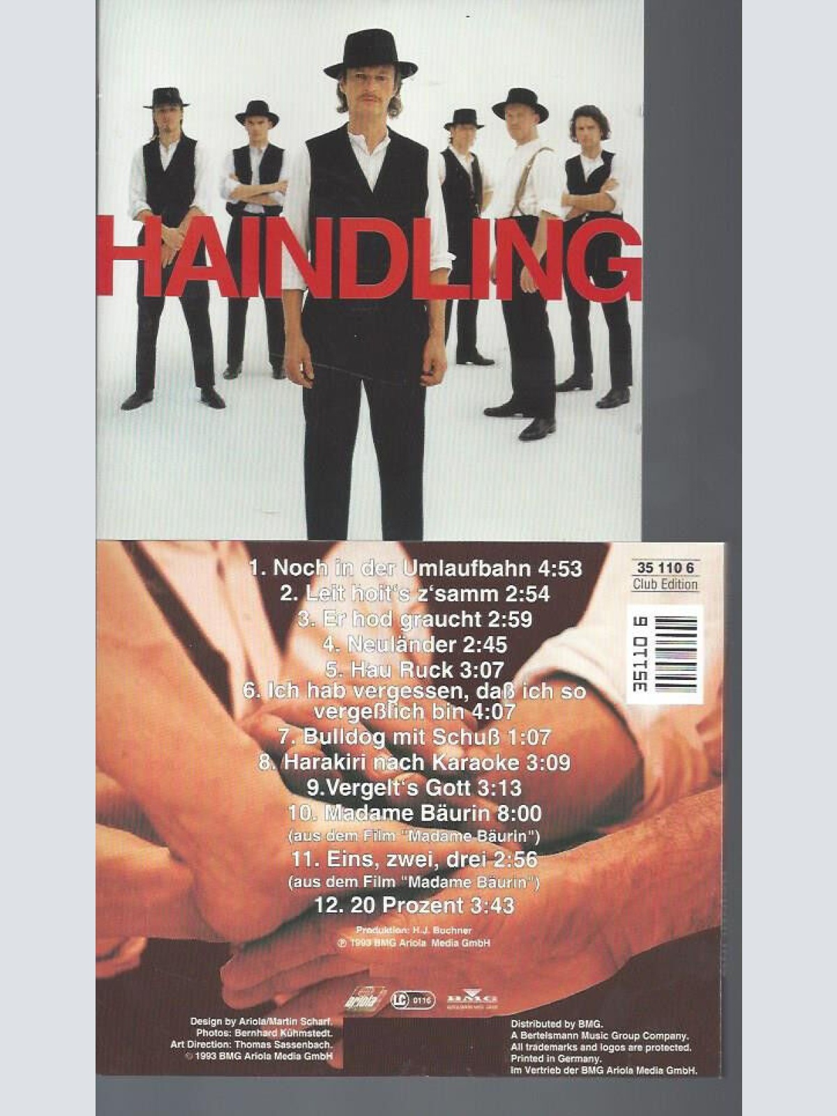 CD-HAINDLING --SAME CLUB EDITION