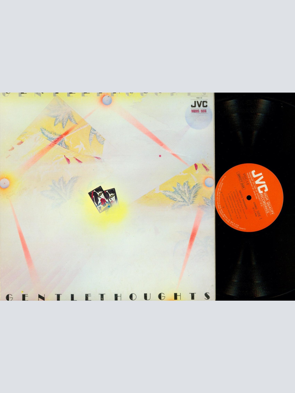 LP-GENTLE THOUGHTS--FOC--JAPAN LP VIDC 1E