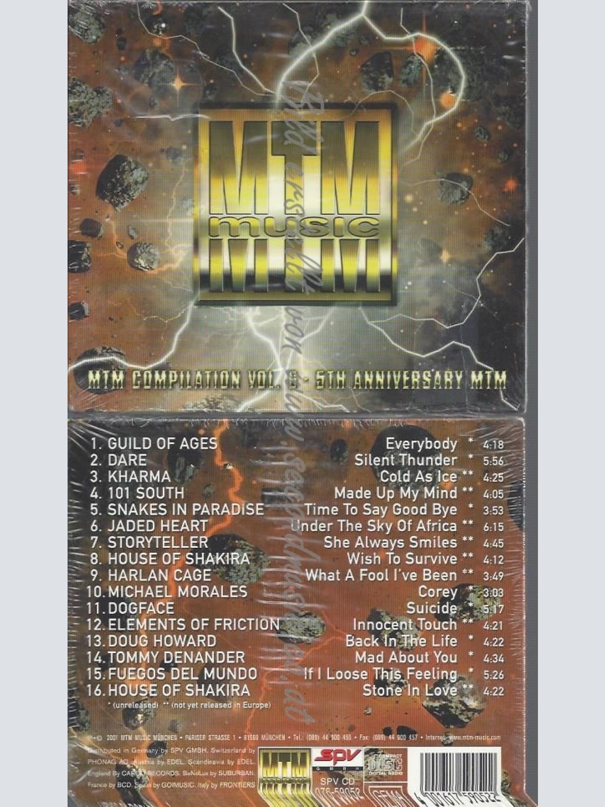 CD--5TH ANNIVERSARY/ VARIOUS--MTM VOL6.