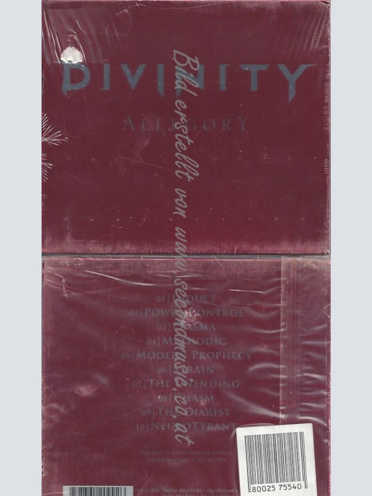 CD--DIVINITY--ALLEGORY
