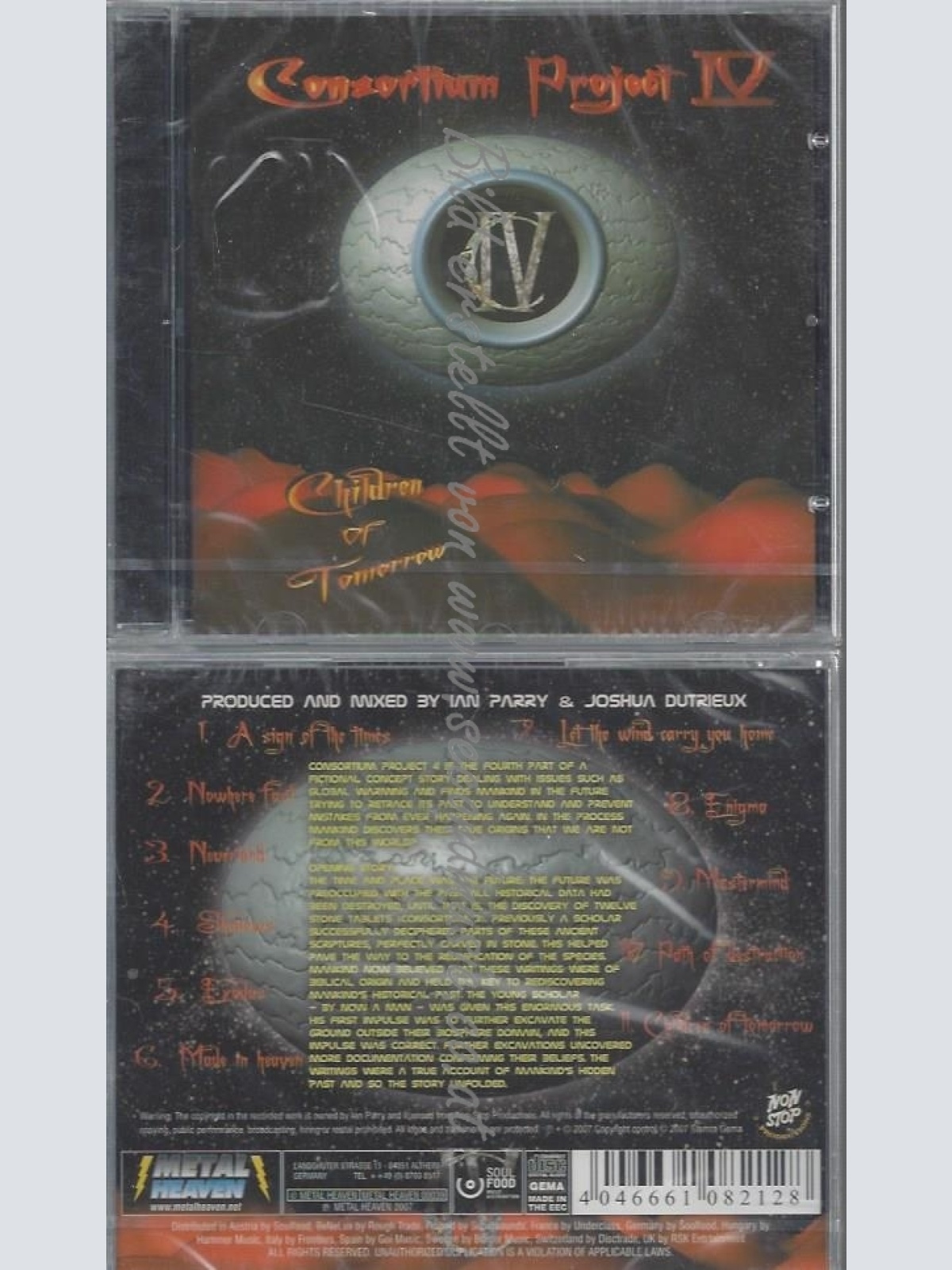 CD--CONSORTIUM PROJECT IV--CHILDREN OF TOMORROW