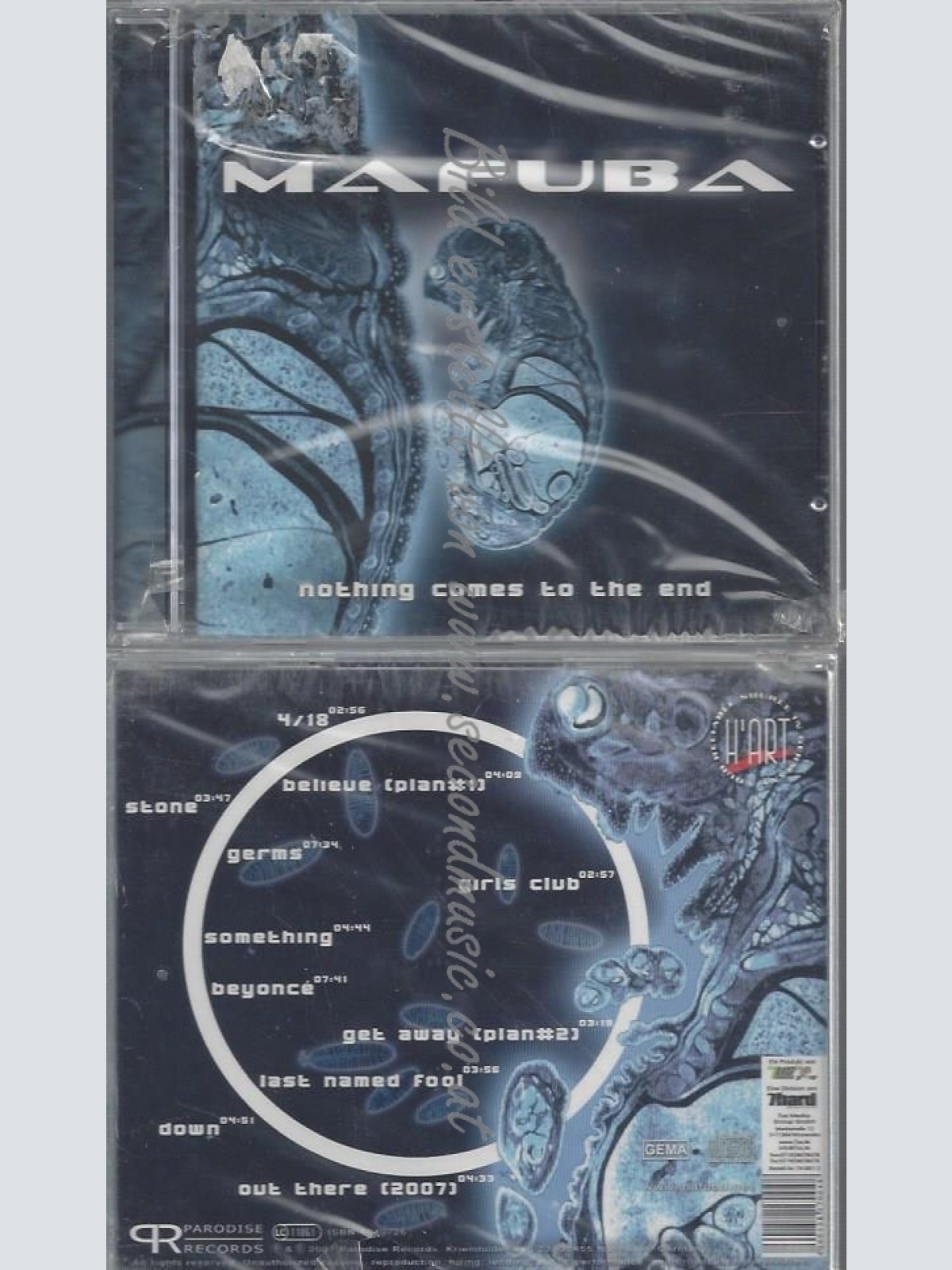 CD--MAFUBA--NOTHING COMES TO THE END