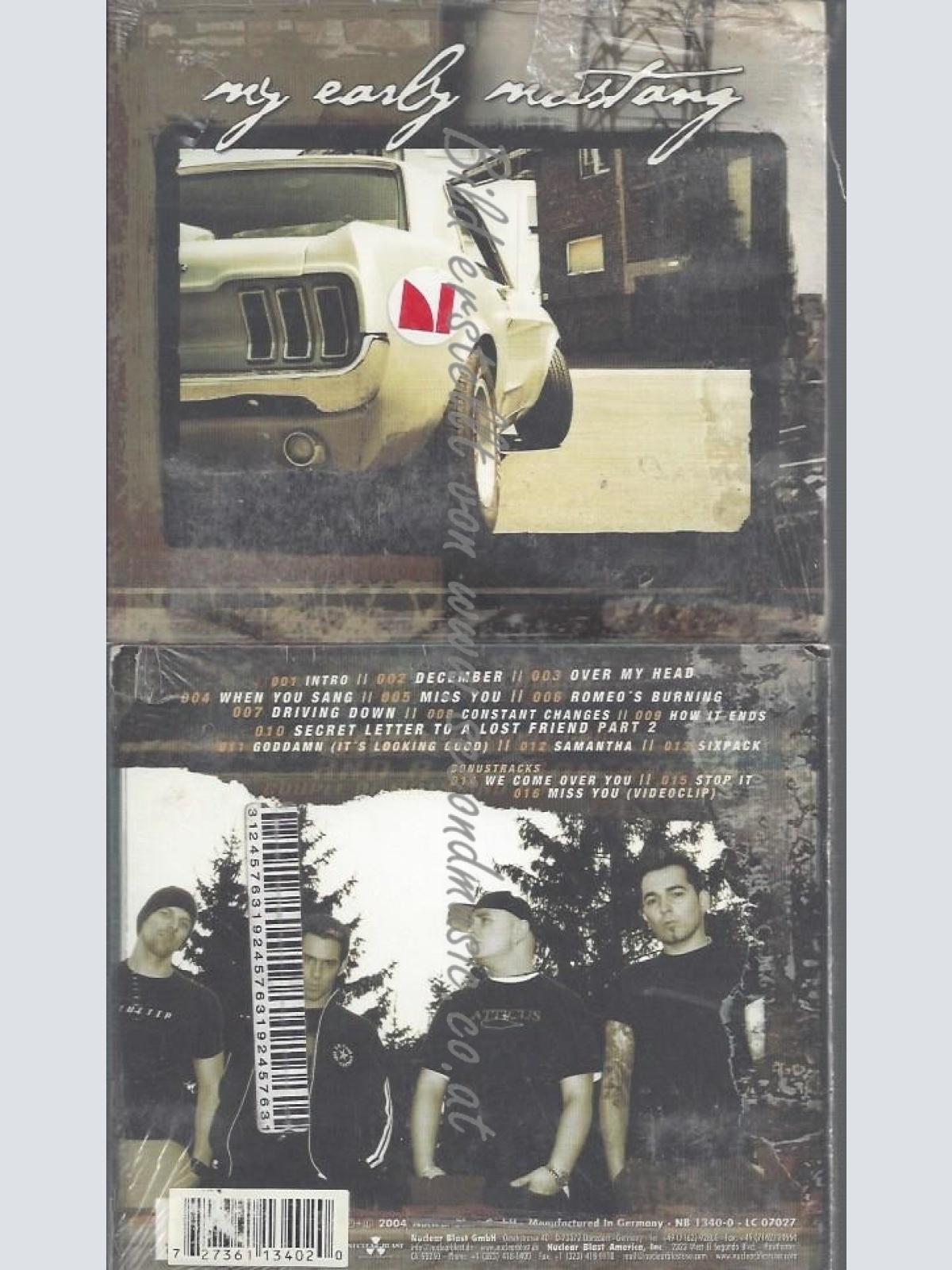 CD--MY EARLY MUSTANG--MY EARLY MUSTANG