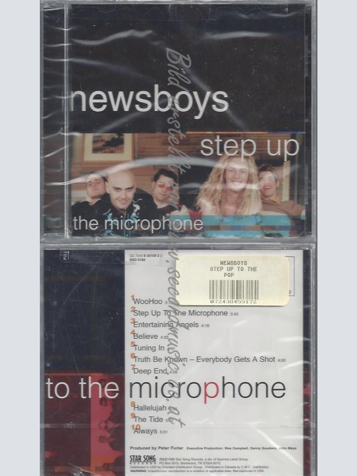 CD--NEWSBOYS--STEP UP TO THE MICROPHONE | IMPORT