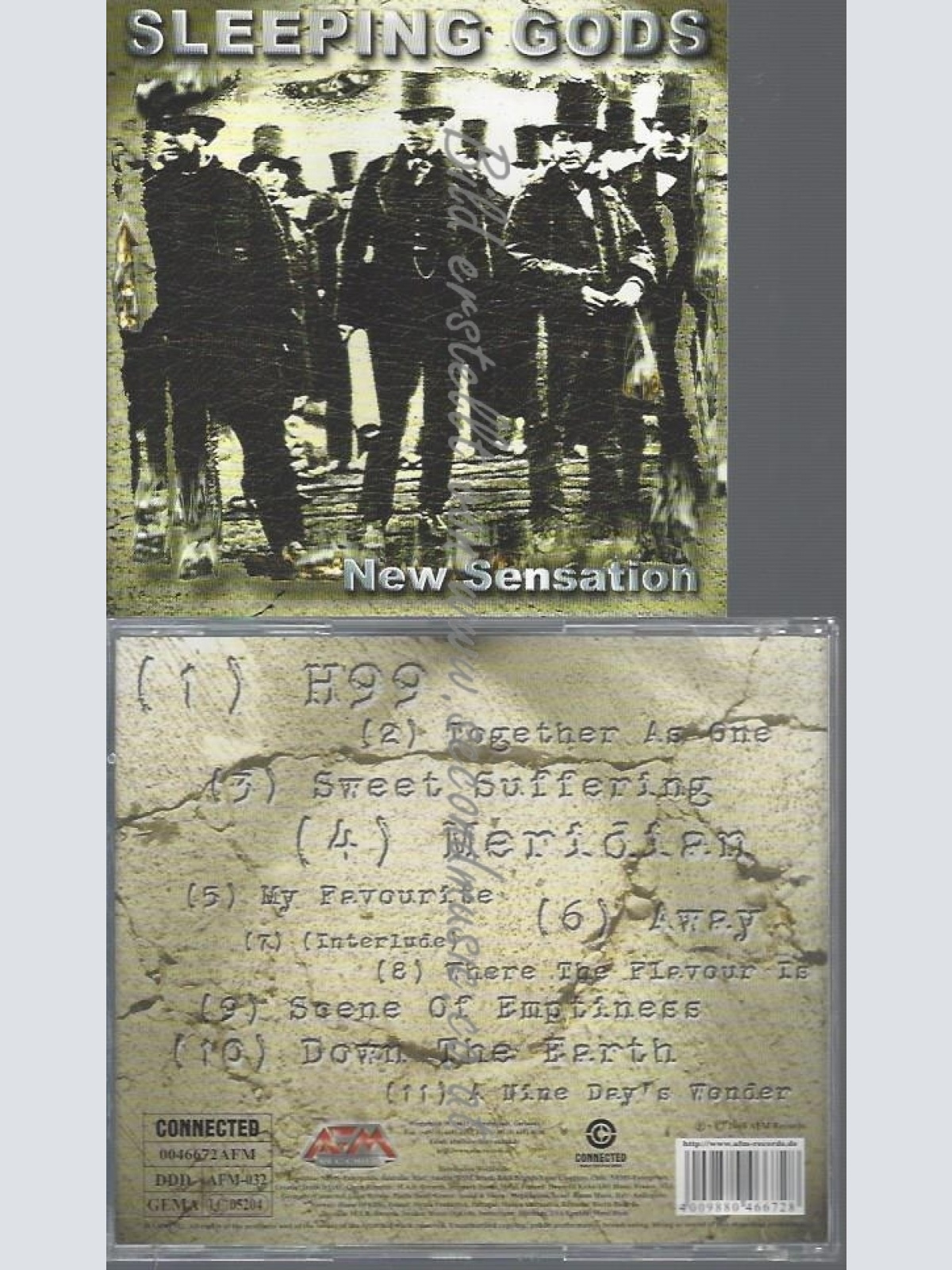 CD--SLEEPING GODS--NEW SENSATION