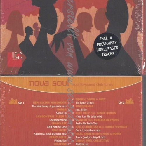 CD--VARIOUS--NOVA SOUL -- SOUL FLAVOURED CLUB TUNES | DOPPEL-CD