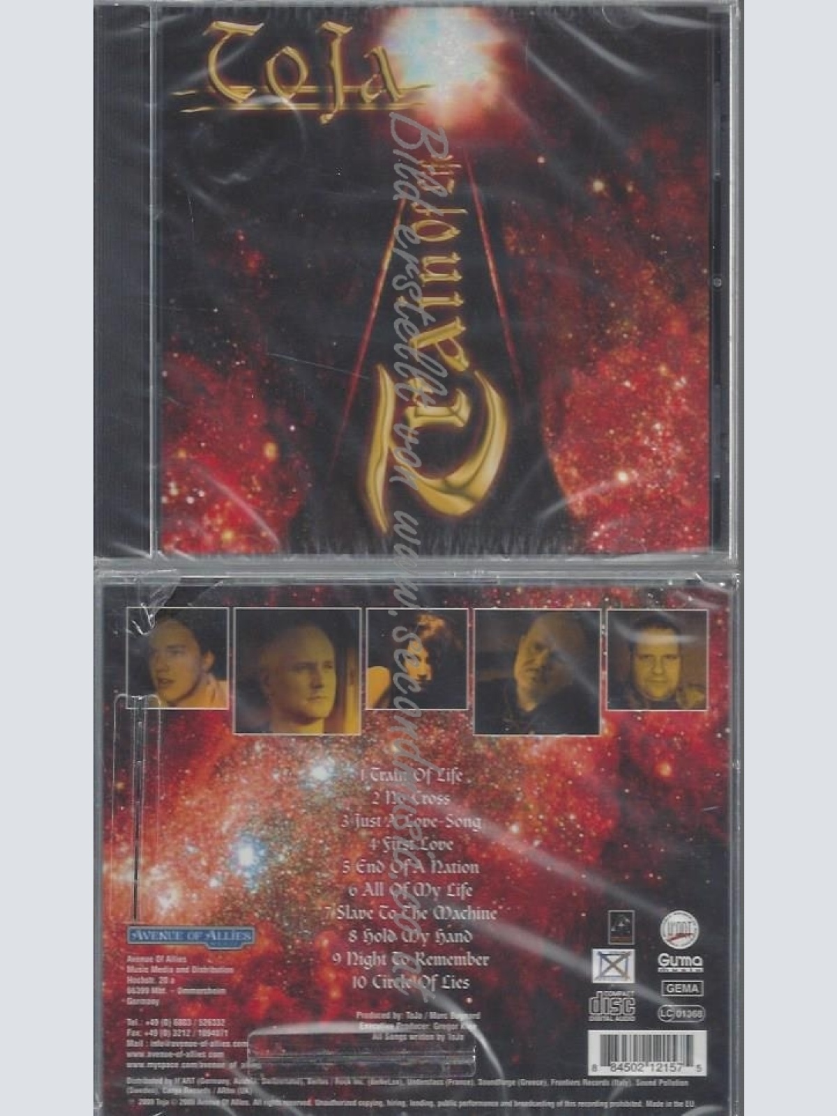 CD--TOJA--TRAIN OF LIFE