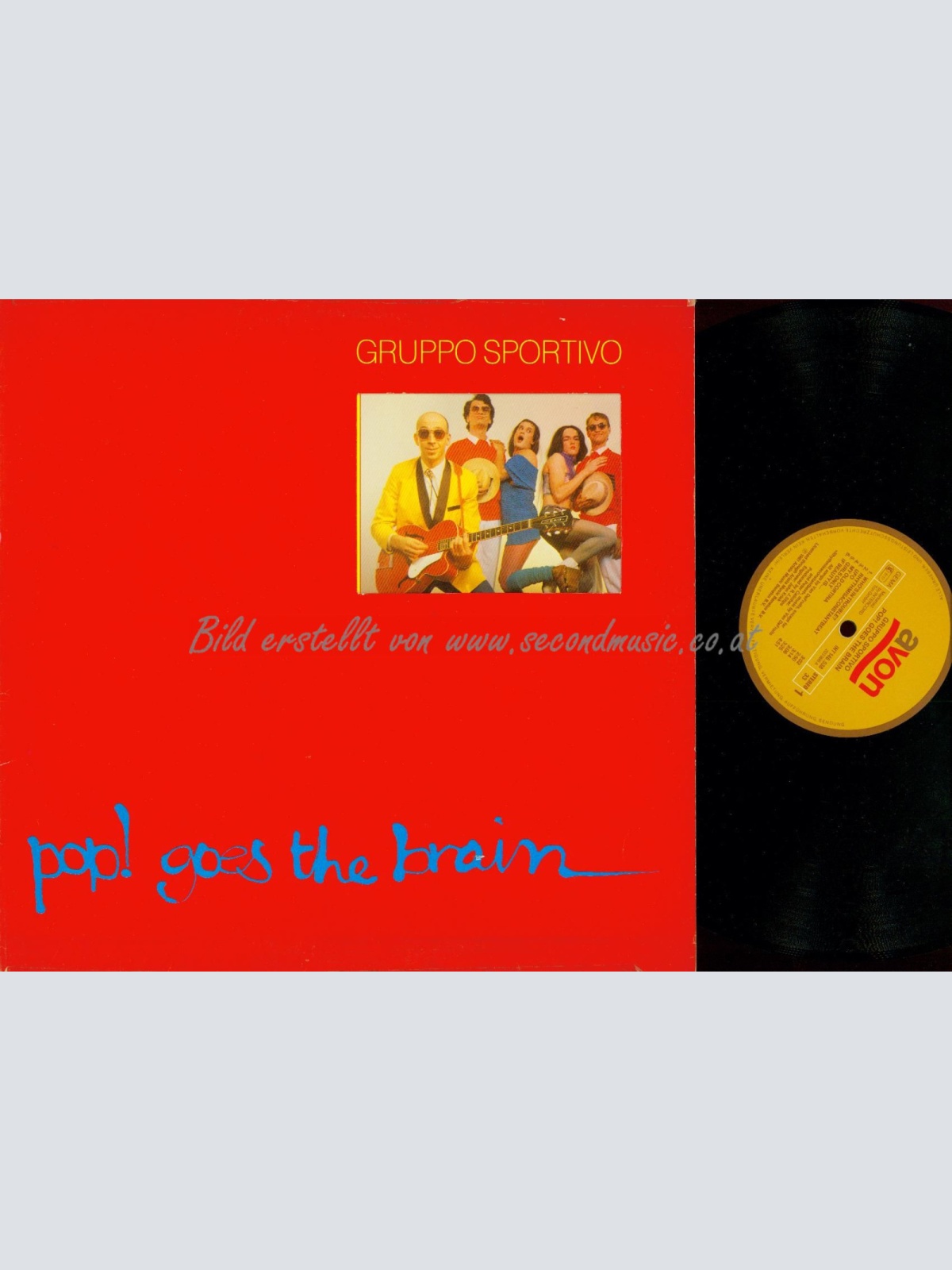 LP-GRUPPO SPORTIVO POP GOES THE BRAIN