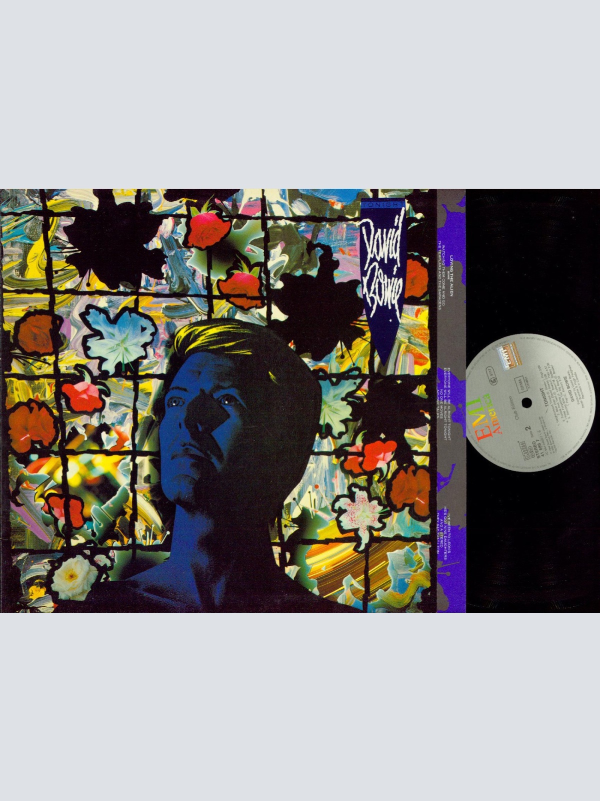LP--DAVID BOWIE TONIGHT--CLUB EDITION 416867