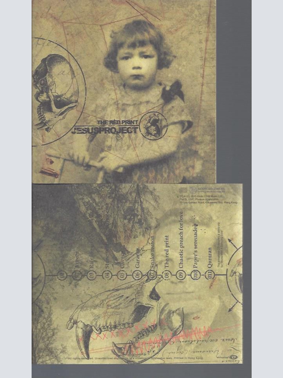 CD--THE RED PRINT JESUS PROJECT