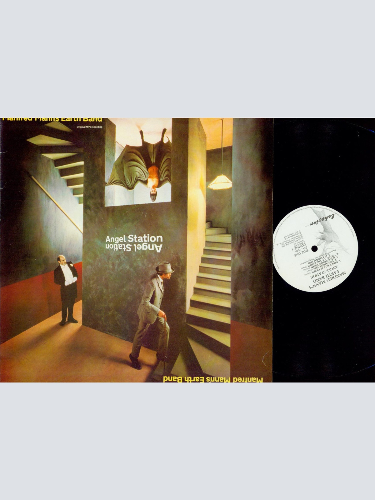 LP--  Manfred Mann's Earth Band – Angel Station//Comme 4//UK