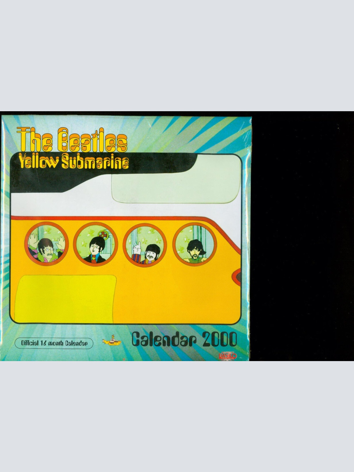 THE BEATLES YELLOW SUBMARINE  CALENDAR 2000 /SEALED