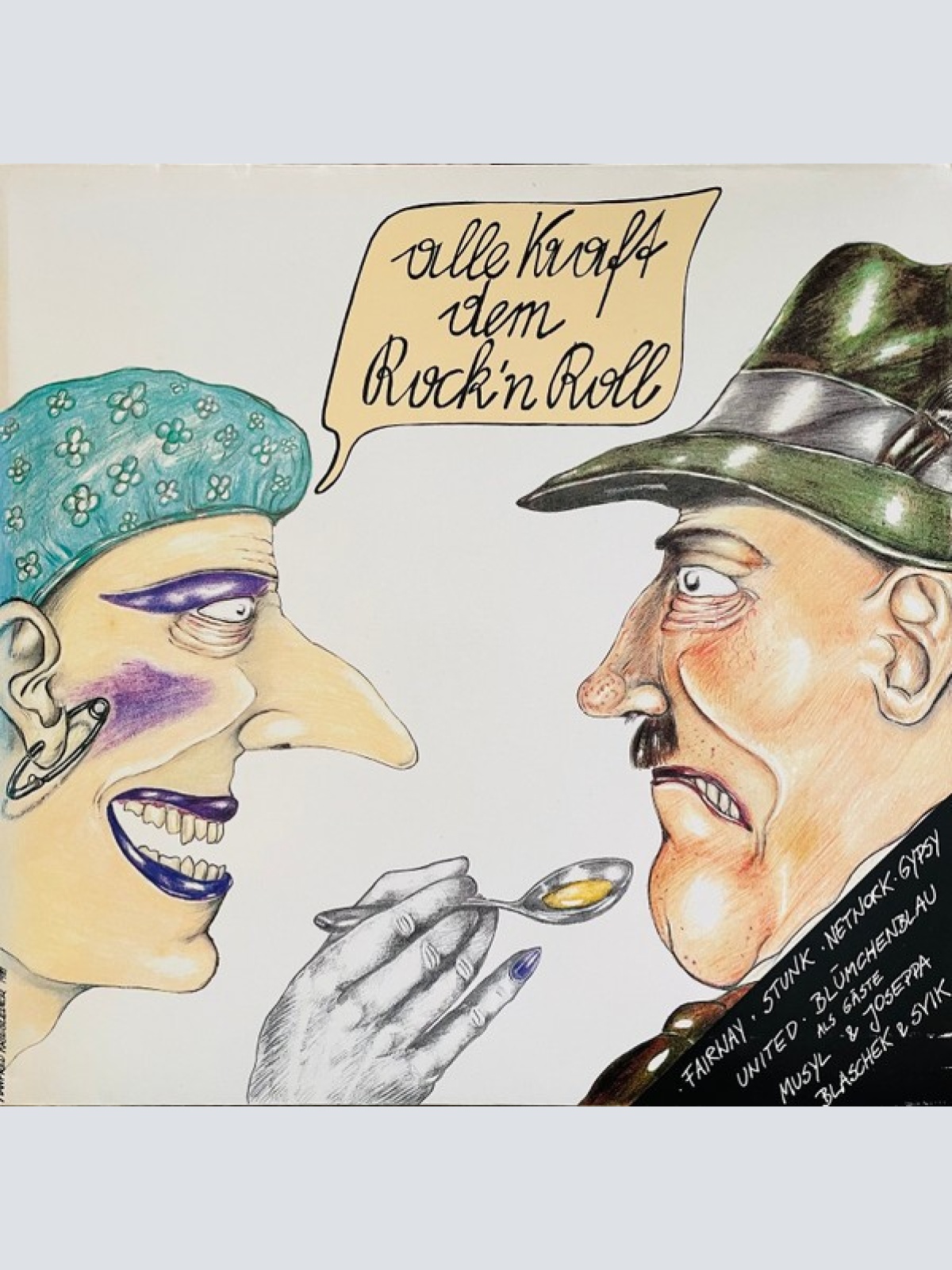 LP, Comp Various - Alle Kraft Dem Rock'n Roll