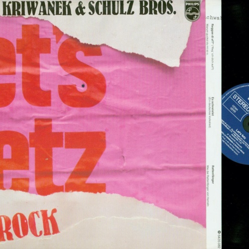 LP-- Wolle Kriwanek & Schulz Bros.  Let's Fetz // 6435 082 GERMANY