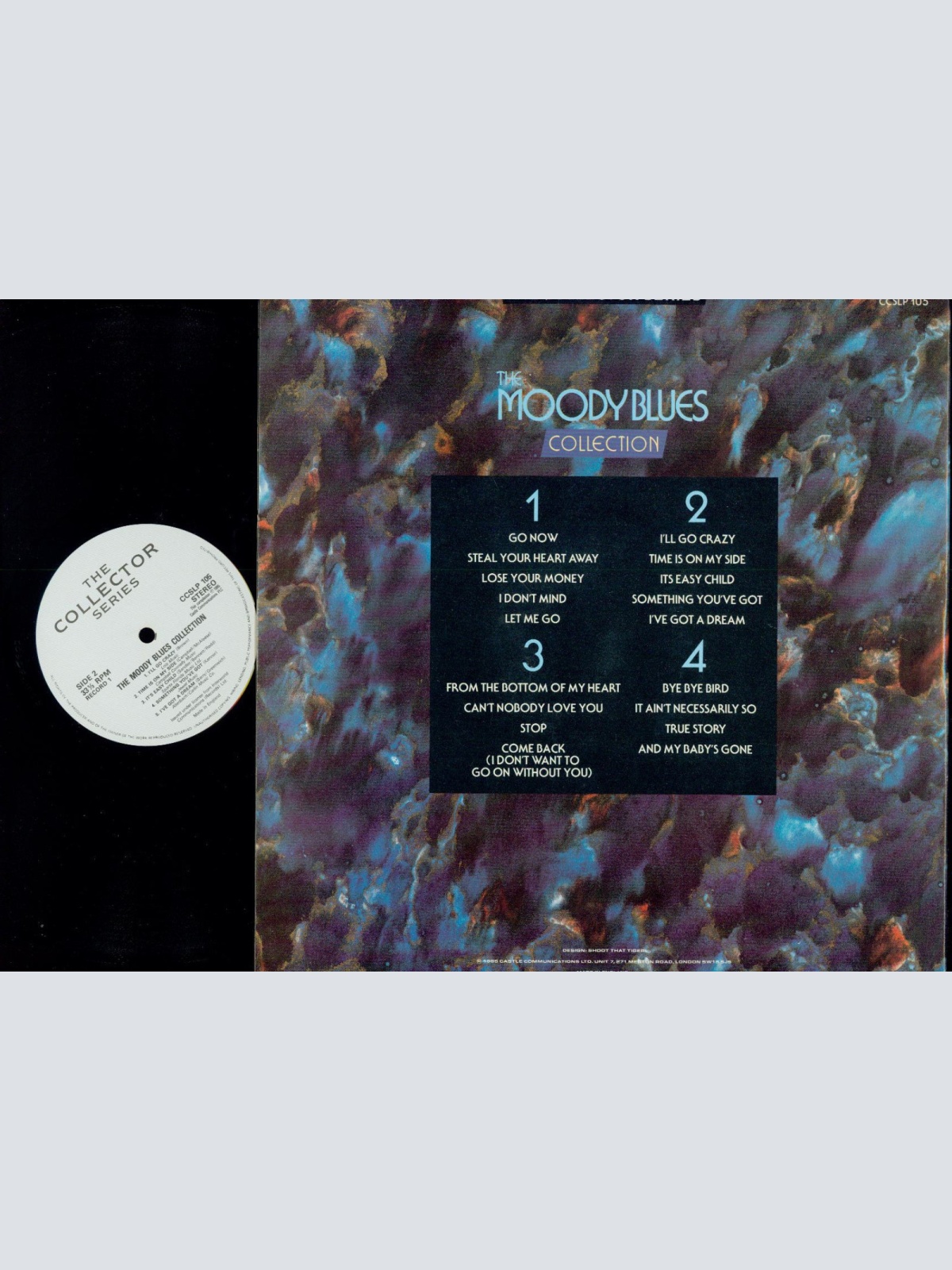 DLP--The Moody Blues  Collection 77 ccslp 105