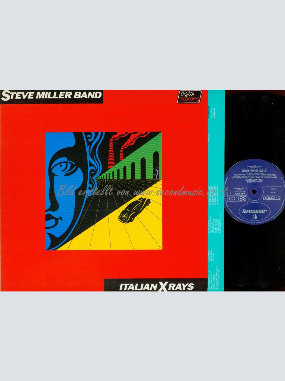 LP-STEVE MILLER BAND ITALIAN X RAYS //