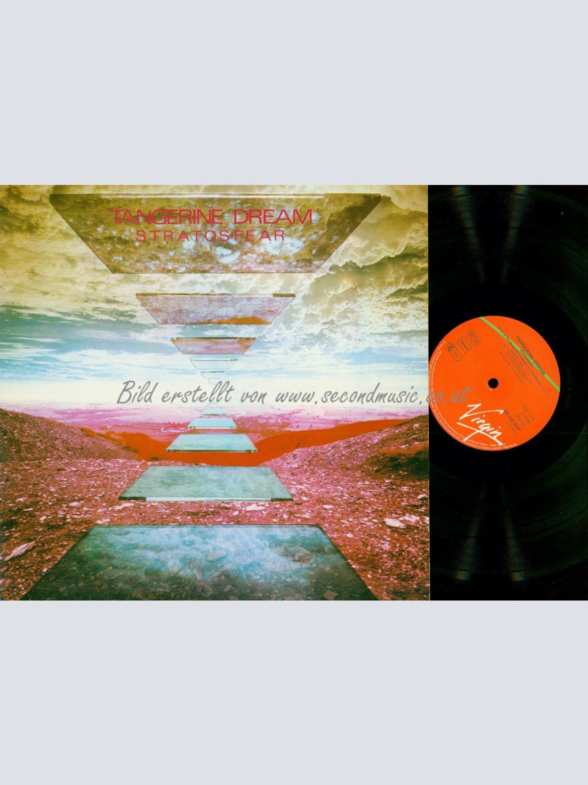 LP--TANGERINE DREAM STRATOSFEAR // 23146 XOT GERMANY