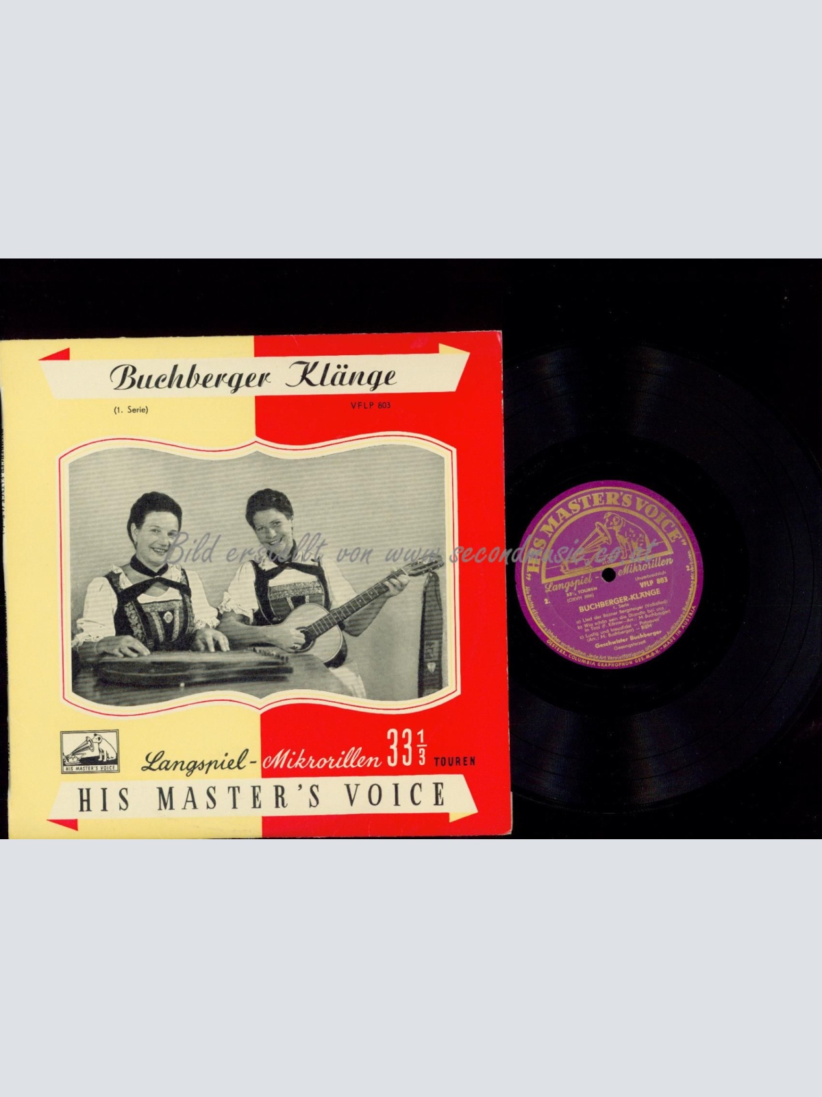 LP--10"-GESCHWISTER BUCHBERGER BUCHBERGER KLÄNGE // VFLP 803