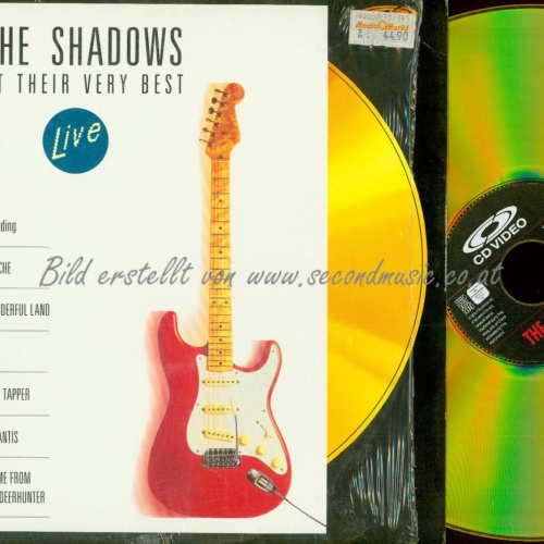 LASERDISC // THE SHADOWS AT THEIR VERY BEST