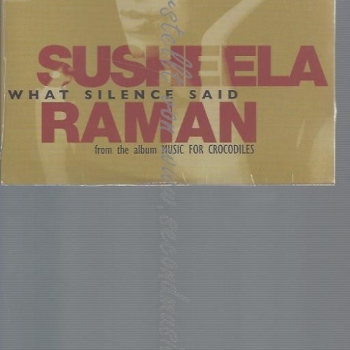 PROMO CD--SUSHEELA RAMAN--WHAT SILENCE SAID--2TR--NEW