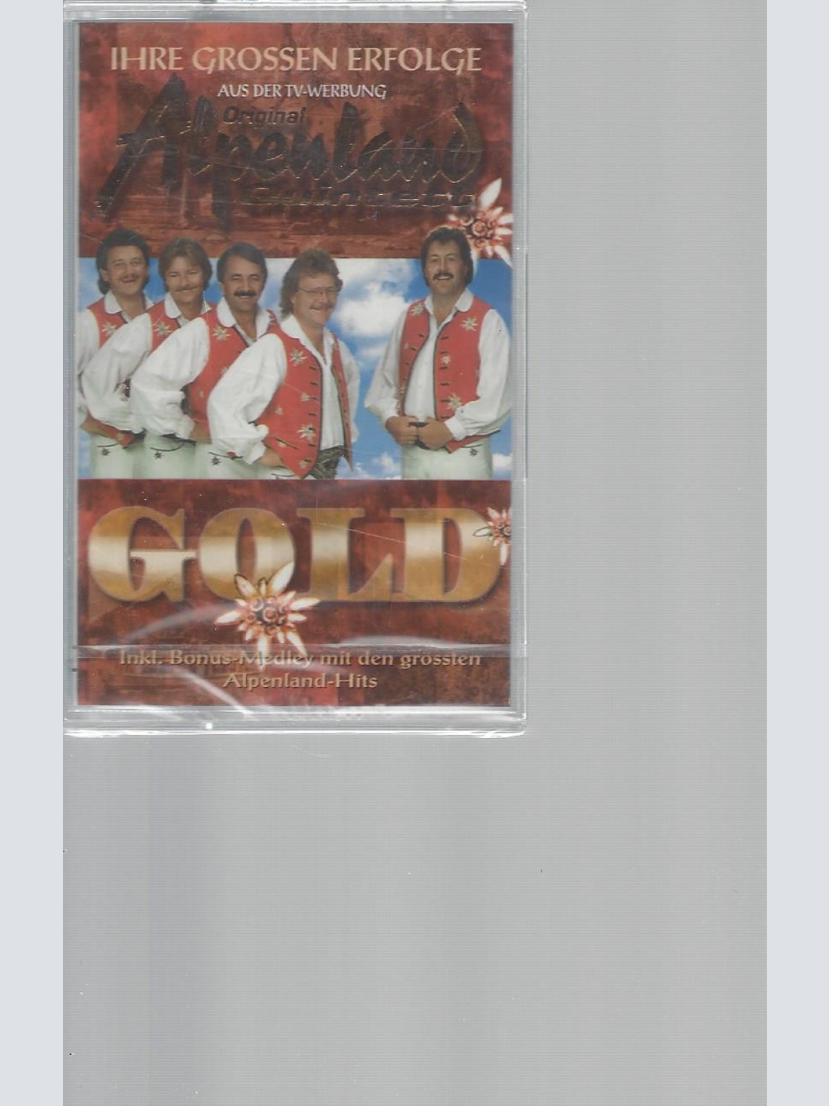 MC--ALPENLAND QUINTETT --GOLD --NEU --OVP-IHRE GROSSEN ERFOLGE
