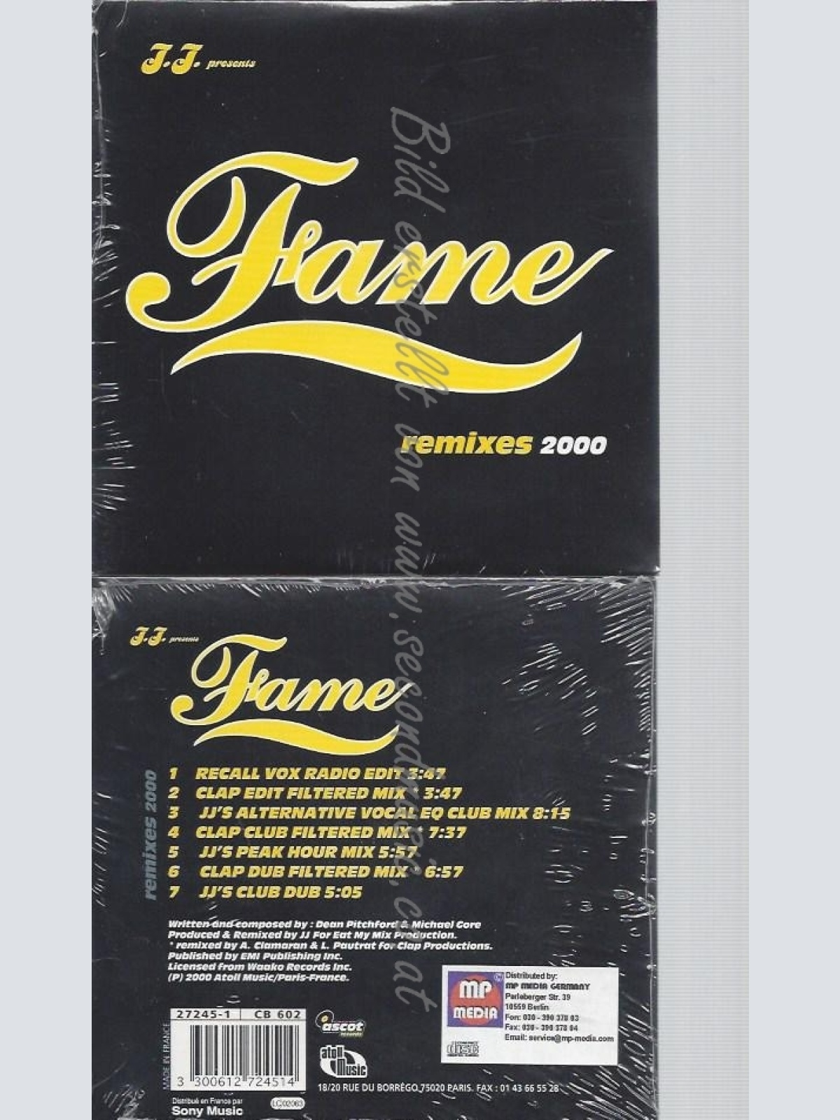 CD--J.J. -- FRAME----REMIXES 2000