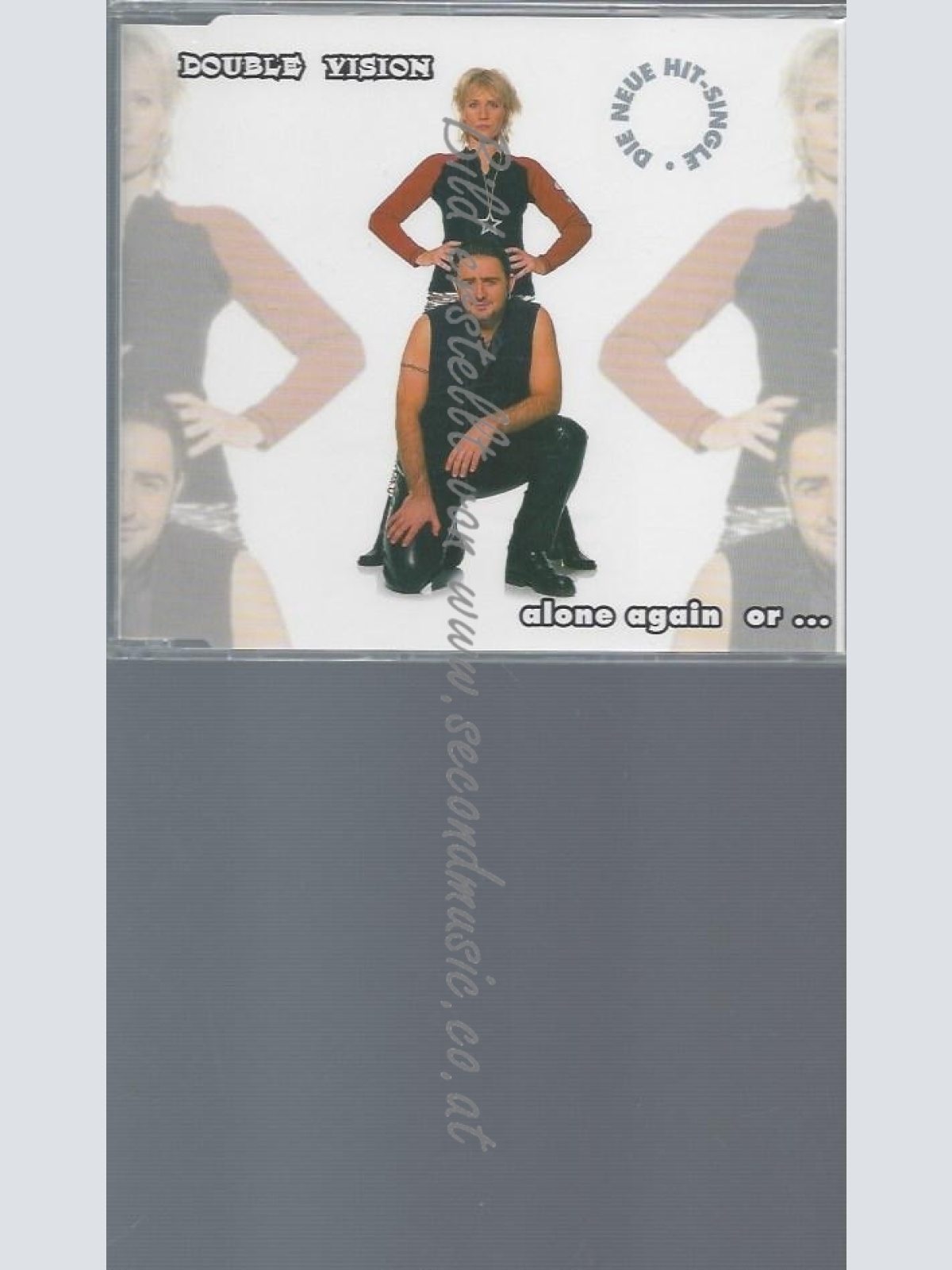 CD--DOUBLE VISION--ALONE AGAIN OR...