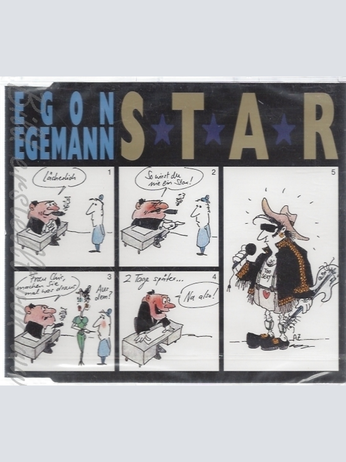 CD--EGON EGEMANN - SINGLE -- STAR