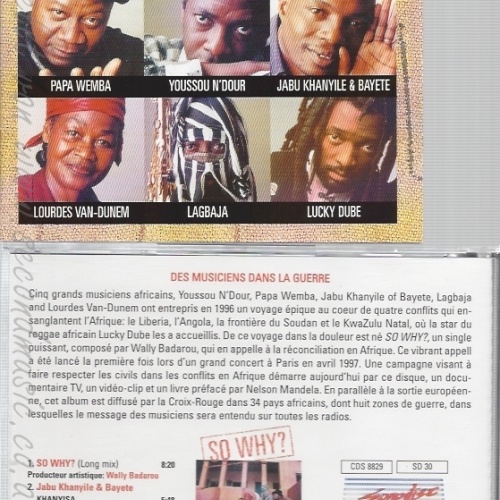 CD--VARIOUS ARTISTS -- --- SO WHY