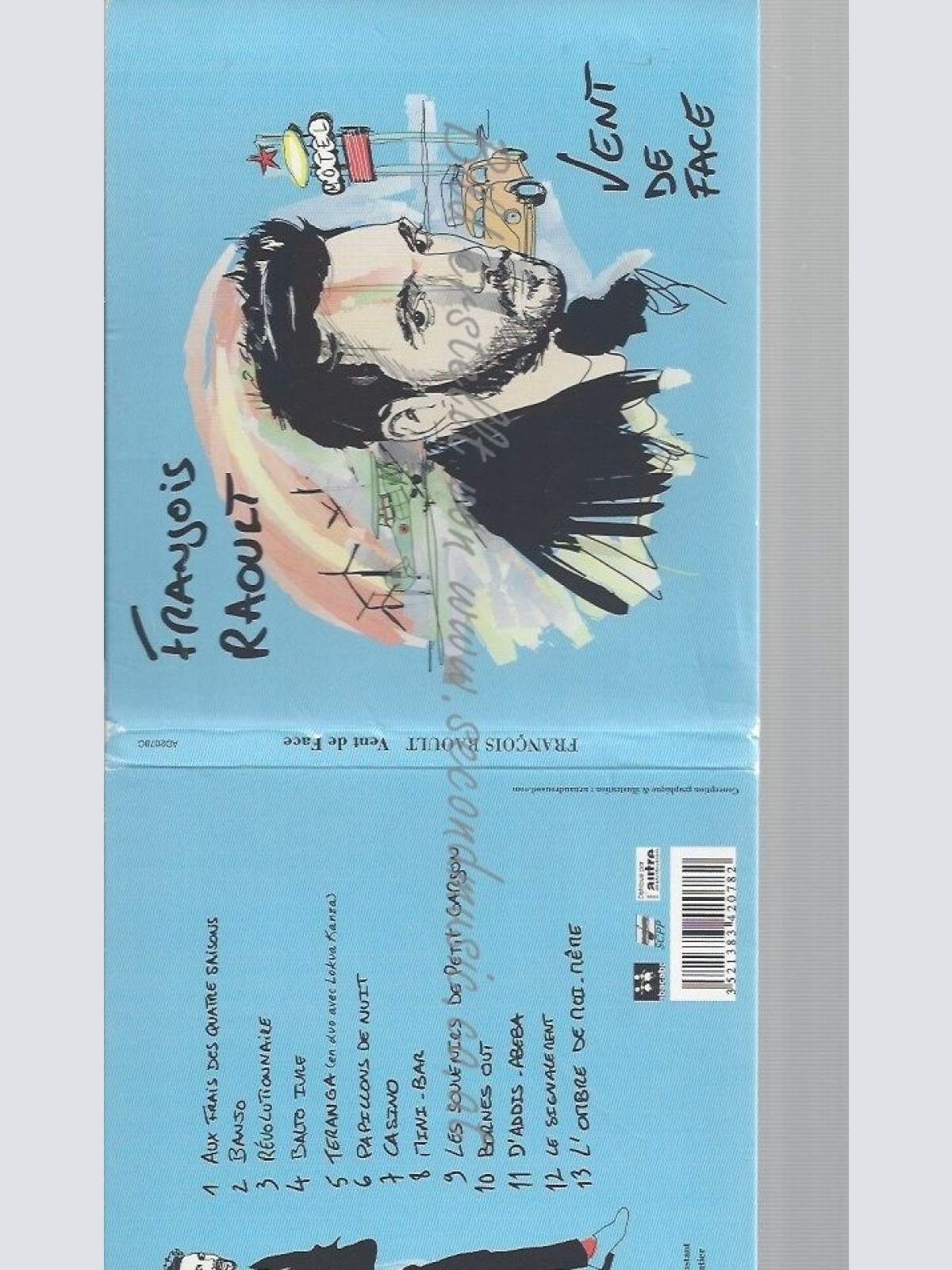 CD--FRANJOIS RAOULT -- --- VENT DE FACE