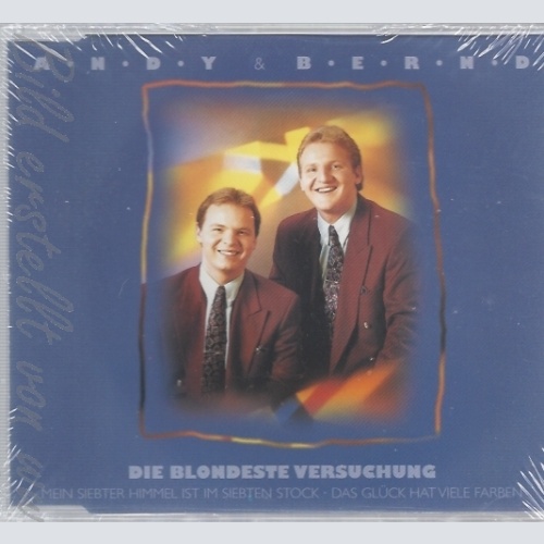 CD--ANDY & BERND - SINGLE -- DIE BLONDESTE VERSUCHUNG