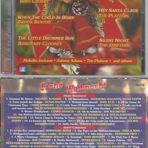 CD--VARIOUS -- --3CD SET -- FROHE WEIHNACHT