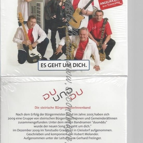 CD--DIE STEIRISCHE BÜRGERMEISTERINNENBAND--DU UND DU--ES GEHT UM DICH --