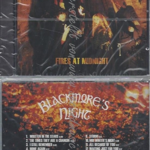 CD--BLACKMORE'S NIGHT--FIRES AT MIDNIGHT