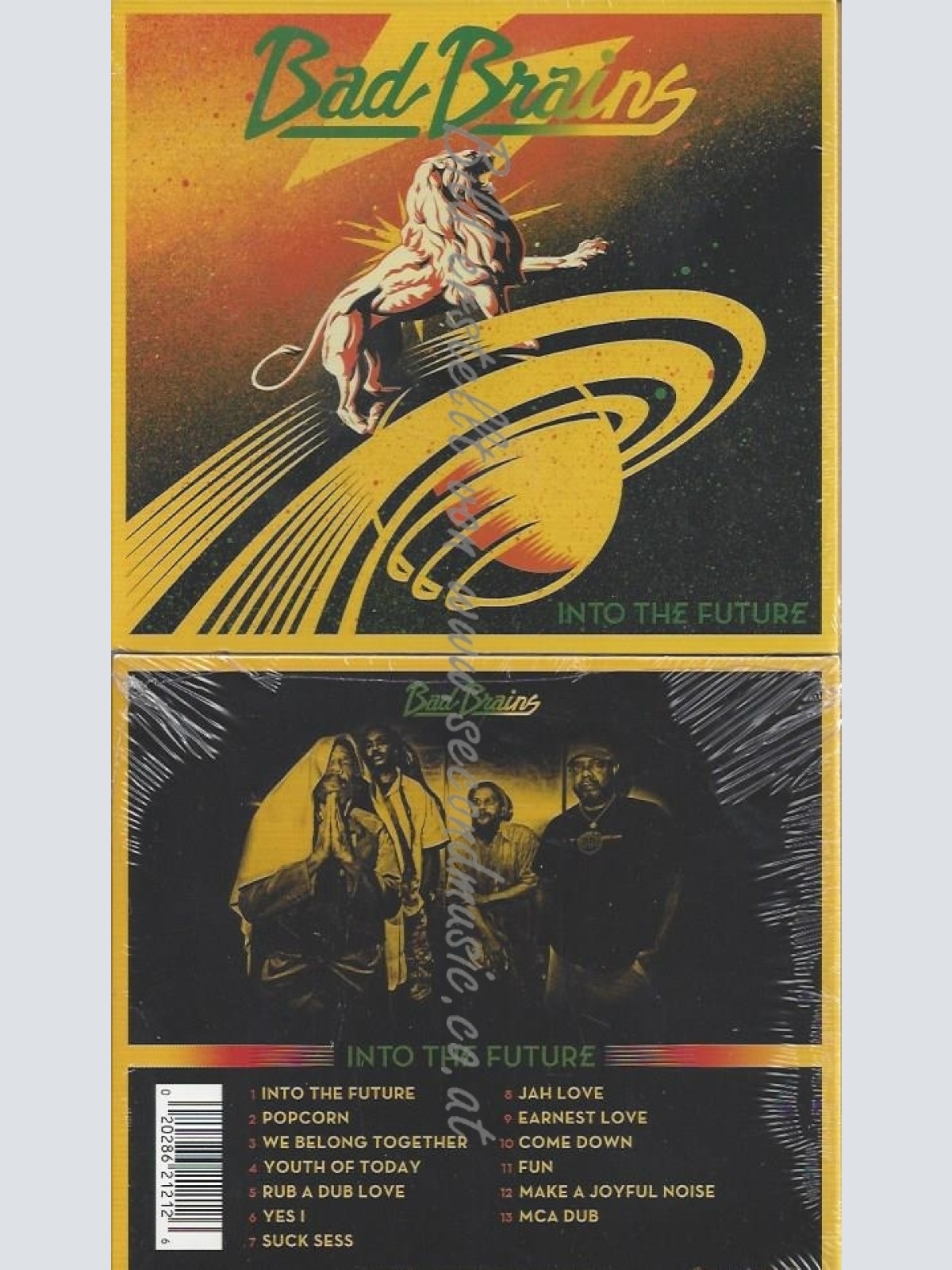 CD--BAD BRAINS--INTO THE FUTURE